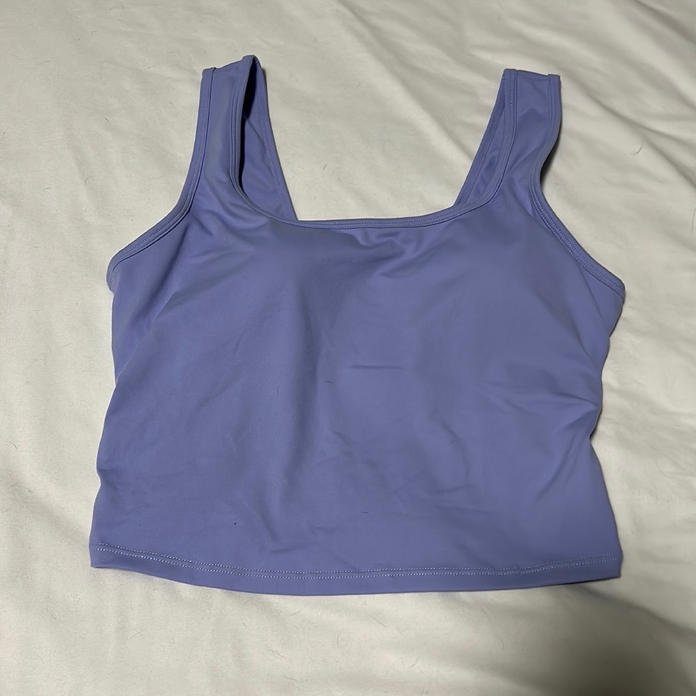 HALARA crop. Criss-cross back. W bra